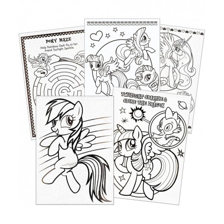 Coloring Book with Take-N-Play Set - 96-page Coloring Book Stickers and Markers $17.03 Kids' Drawing & Writing Boards