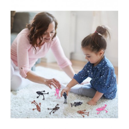 Bendable Poo Figures Set of 12 Bendable Toys for Kids Emoticon Party Favors for Boys and Girls Stress Relief Fidget Toys for ...