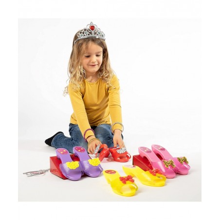 Princess Dress Up & Play Shoe & Jewelry Boutique with Fashion Accessories for Girls Dress Up Age 3-10 yrs Old $26.04 Dress-Up...