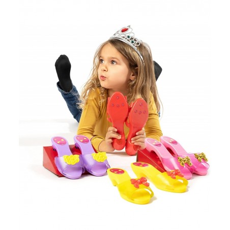 Princess Dress Up & Play Shoe & Jewelry Boutique with Fashion Accessories for Girls Dress Up Age 3-10 yrs Old $26.04 Dress-Up...