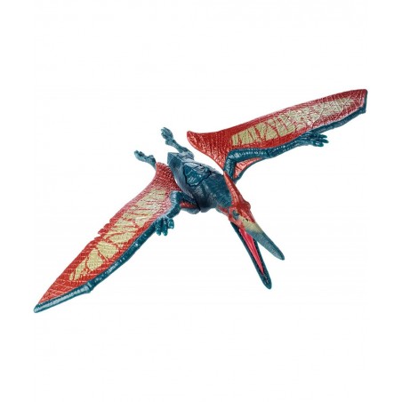 Jurassic World Battle Damage Pteranodon Figure [Colors May Vary] $82.52 Kids' Play Dinosaur & Prehistoric Creature Figures