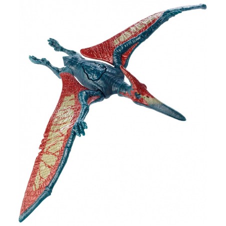 Jurassic World Battle Damage Pteranodon Figure [Colors May Vary] $82.52 Kids' Play Dinosaur & Prehistoric Creature Figures