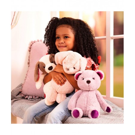 B. Toys – Happy Hues – Cupcake Pup – Huggable Dog Stuffed Animal Toy – Soft & Cuddly Plush Puppy – Washable – Babies Toddlers...