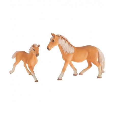 Farmer and Horses with Fence Children's Toy Figurine 9 Piece Playset $32.87 Play Figure Playsets