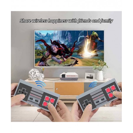Retro Game Console with 620 Video Games Classic Mini Game System with Wireless Controller AV Output Plug and Play Retro Toys ...