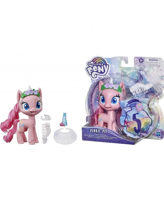 Pinkie Pie Potion Dress Up Figure -- 5-Inch Pink Pony Toy with Dress-Up Fashion Accessories Brushable Hair and Comb $25.32 Dolls