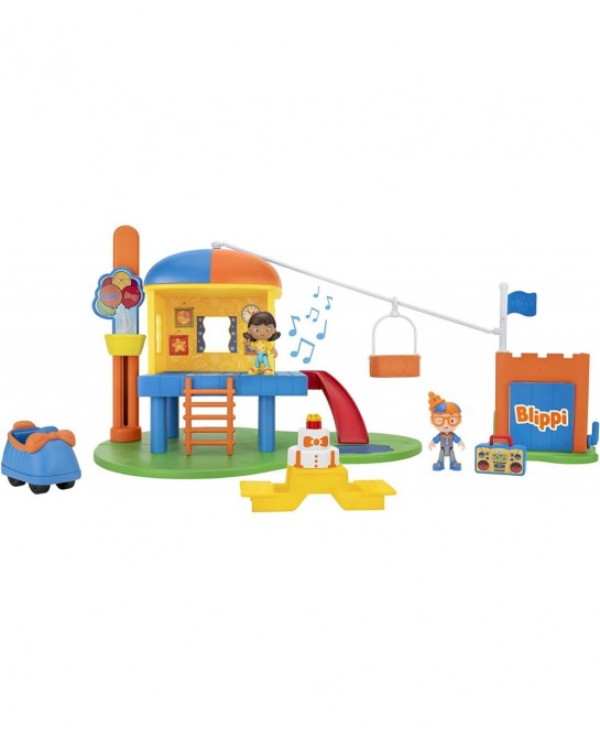 Ultimate Party Adventure Deluxe Playset - Includes Exclusive Party Figure Girl Figure Playground Playset 4 Accessories Sounds...