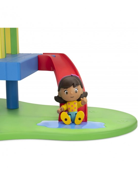 Ultimate Party Adventure Deluxe Playset - Includes Exclusive Party Figure Girl Figure Playground Playset 4 Accessories Sounds...