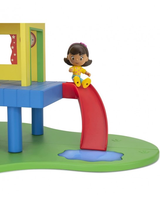 Ultimate Party Adventure Deluxe Playset - Includes Exclusive Party Figure Girl Figure Playground Playset 4 Accessories Sounds...